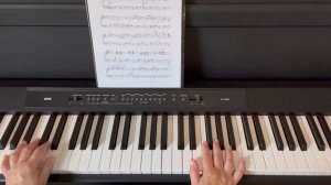 «Интермеццо» М.Таривердиев "Дороги" из т/ф "17 мгновений весны”. Фортепиано урок.