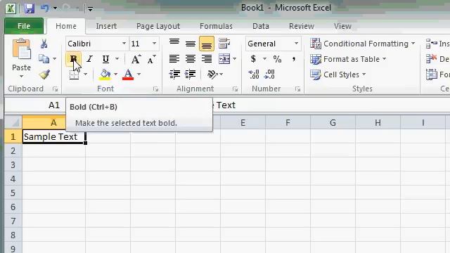 Microsoft Excel 2010 Tutorial - Part 02 of 12 - Excel Interface 2 смотреть онлайн