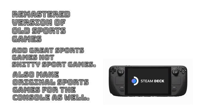 What Should The Steam Deck Have? - Sports Games Part 1 смотреть онлайн