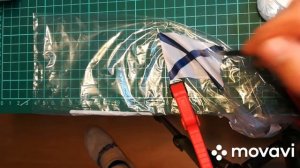 Как сделать реалистичный флаг на модели корабля.