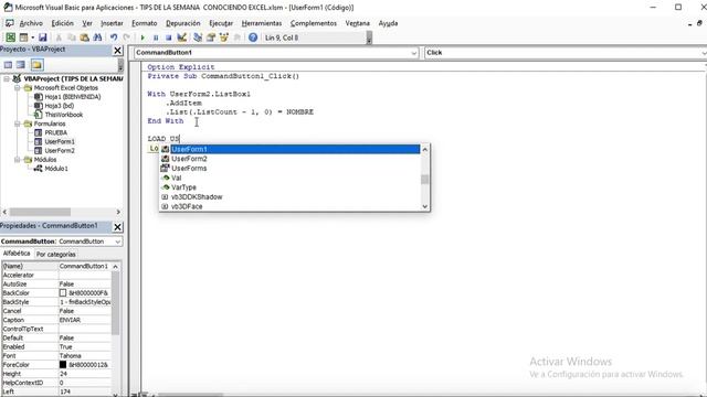 REGISTRAR DATOS DE UN FORMULARIO A OTRO EN EXCEL VBA смотреть онлайн