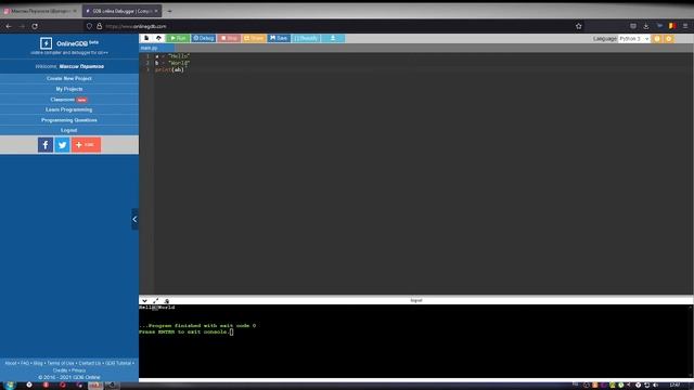 Изучение языка python. 2. Математические действия на python. #программирование смотреть онлайн