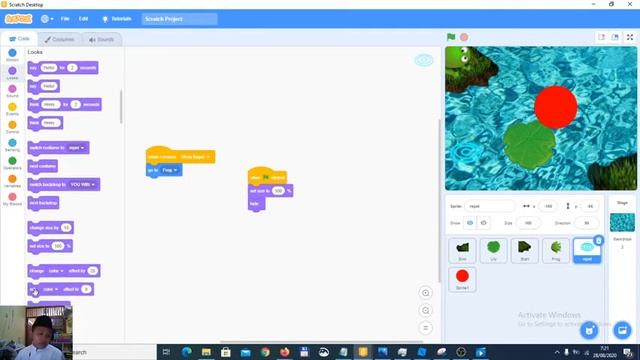 [] Tutorial Game Scratch Frog Hop part2 [] смотреть онлайн