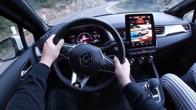 2021 Renault Captur 2 E-TECH HYBRID 160hp RS LINE || POV Test Drive || DRIVENGER. смотреть онлайн