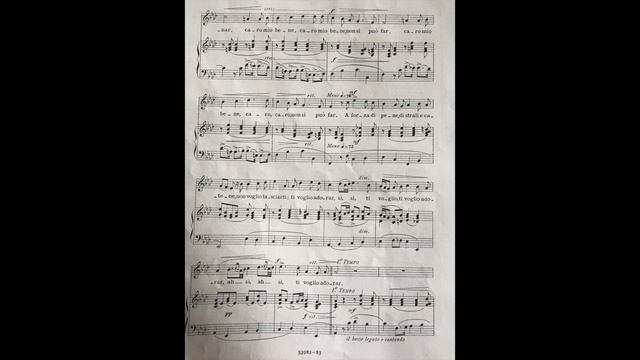 Gasparini, Lasciar d'amarti (piano accompaniment) смотреть онлайн