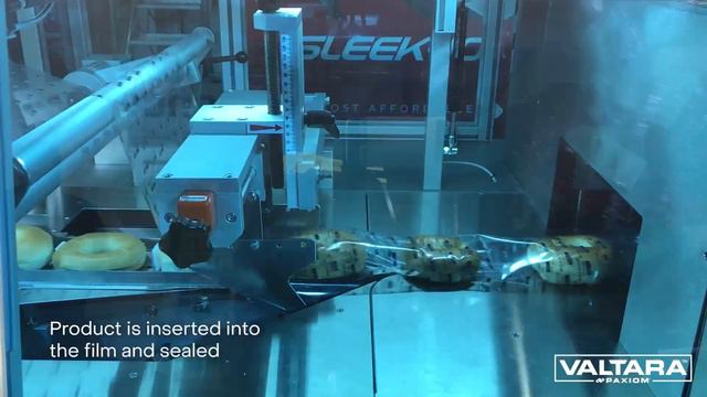 Sleek Wrapper F65 Bagel Flow Wrapping Machine смотреть онлайн