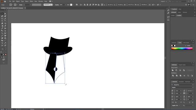 Logo of sketch artist | time scale | illustrator смотреть онлайн
