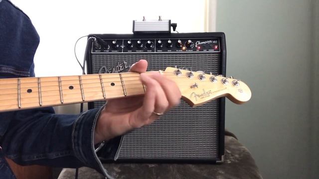 Fender Champion 40 - Setting FX Level смотреть онлайн