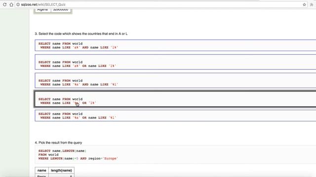 Learn SQL With SQL ZOO: Episode 1 смотреть онлайн