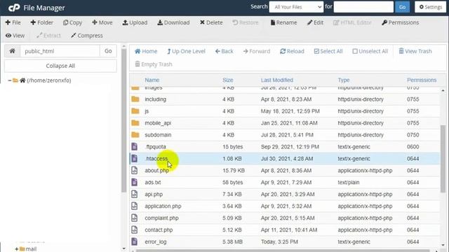 How to Fix the .htaccess File Missing in Cpanel | Show hidden file | Shared hosting | Morethan Fix смотреть онлайн