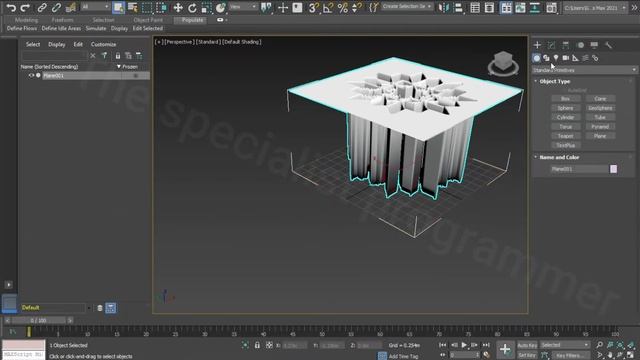 Convert 2d image to 3d model using 3ds max only смотреть онлайн