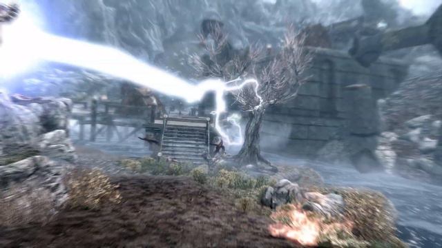 Skyrim but my shouts are 1000X times more powerful смотреть онлайн