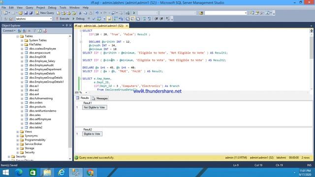 48.IIF() FUNCTION IN SQL-HINDI смотреть онлайн