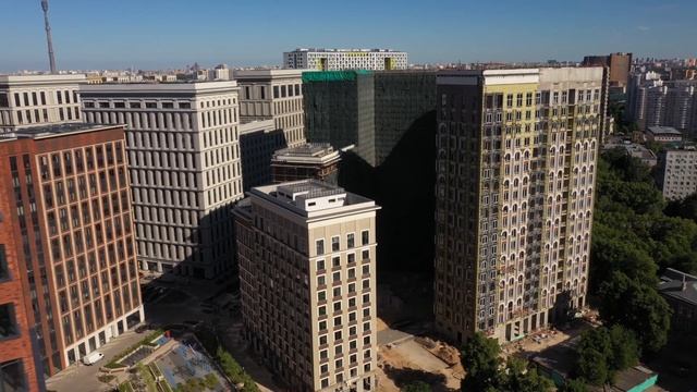 ЖК «Серебряный фонтан». Ход строительства. Июль 2022 смотреть онлайн