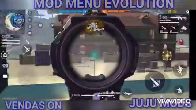 [ATUALIZADO] MOD MENU EVOLUTION EM APK | HACK COM HS, ZÉ PEDRINHA, TELE CAR, FREE FIRE MODS. смотреть онлайн