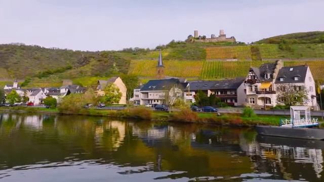 ALLEMANGNE VUE DU CIEL 4K . Magnifiques paysages vus par drone, voyage aérien & nature, musique ZE смотреть онлайн