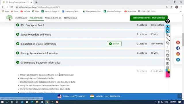 ETL Course Overview | Whizdom Trainings смотреть онлайн