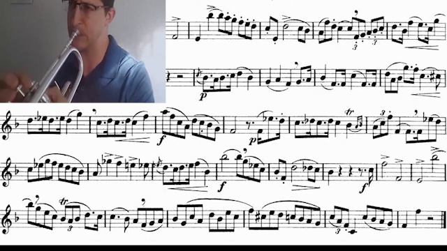 Wurm Trumpet Etude 40 | TMEA Region/All State | 2019/2020 Faster смотреть онлайн