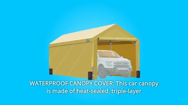 ADVANCE OUTDOOR Adjustable 10x20 ft Heavy Duty Carport Review смотреть онлайн