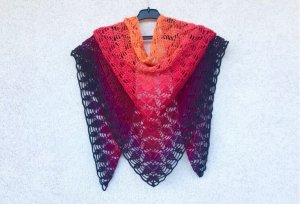 МК Узор для шали крючком