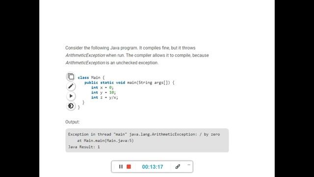 Checked and Checked Exception in Urdu смотреть онлайн