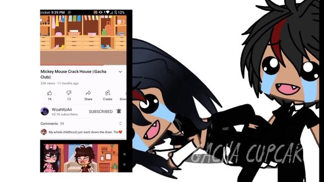 {Madison and Madison's boyfriend? react to Mickey Mouse Crack House ?} смотреть онлайн