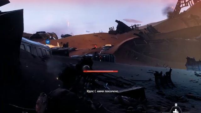 Star Wars Battlefront 2 Missions 10 and 11: The Battle of Jakku and Until Ashes Walkthrough смотреть онлайн
