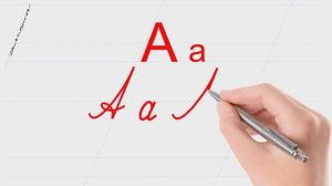 Русский алфавит. Пишем красиво - Буква А.