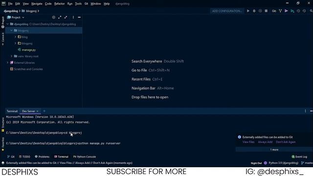 Build a Complete Blog Website with Django | Getting Started | Part 1 смотреть онлайн