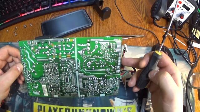 Ремонт монитора LG W1934S смотреть онлайн