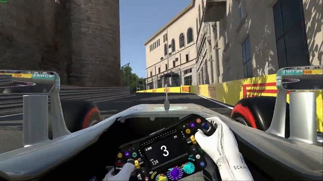 F1 2016 - Azerbaijan - 1:41.818 (NO ASSISTS) Cockpit View смотреть онлайн