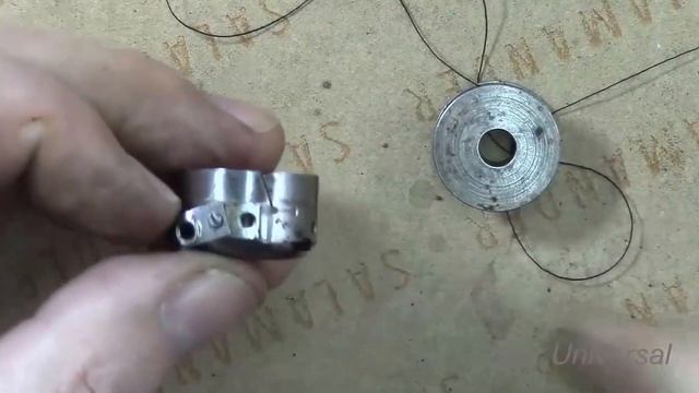 Науман 80. Шпульный колпачок. Полная профилактика. Видео № 235. смотреть онлайн