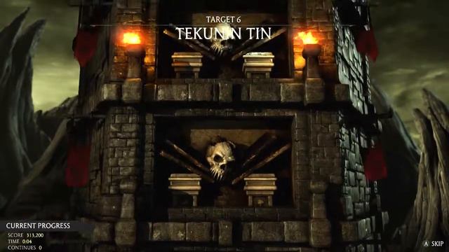 Mortal Kombat X Klassic Reptile - Test Your Might смотреть онлайн