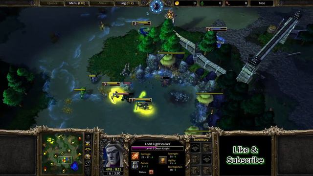 Warcraft III Replay Happy (UD) vs (NE) DiSe patch 1.35 смотреть онлайн