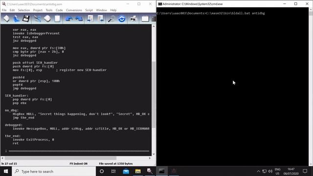 Reverse Engineering 10/10: Anti-Debugging смотреть онлайн