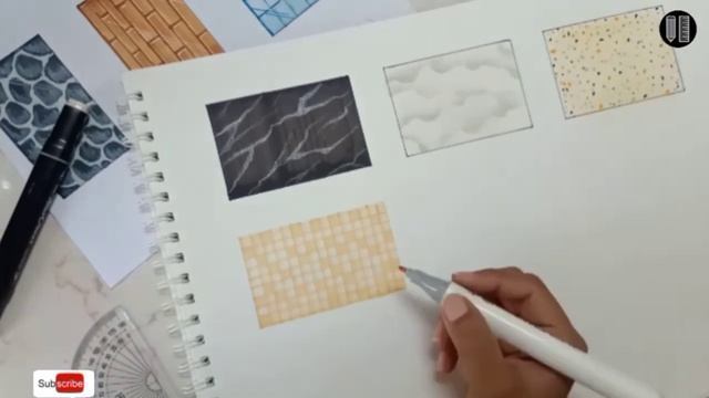 How to Draw Texture | Sketching Textures | Quick Material Sketch смотреть онлайн