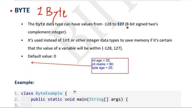 OOP WK 02 Video 2 Premetive data types in Java смотреть онлайн