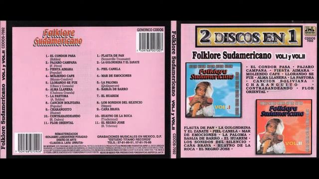 Una Hora de Música Andína - Folklore Sudamericano Vol I y II смотреть онлайн