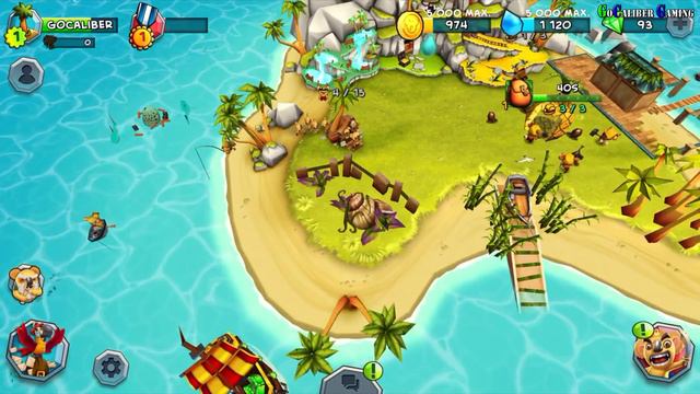 Tropical Wars Android iOS Gameplay смотреть онлайн