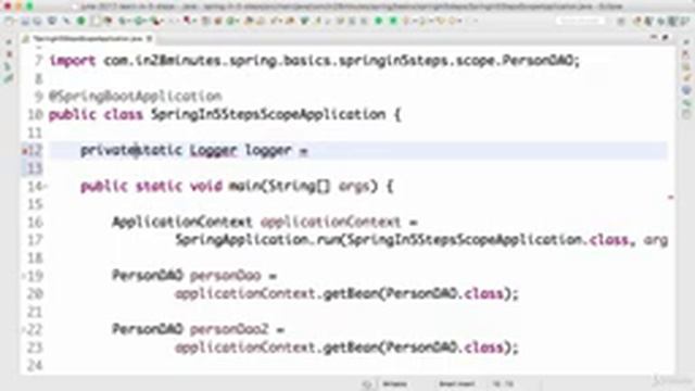 6 Step 15 Complex Scope Scenarios of a Spring Bean Mix Prototype and Singleton смотреть онлайн