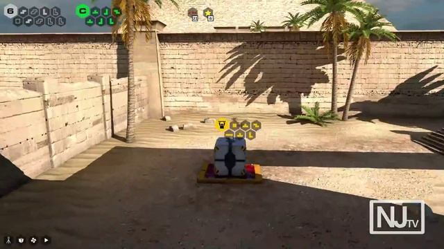 The Talos Principle Walkthrough Level B7 (2/2 Stars + 4 Easter Eggs) смотреть онлайн