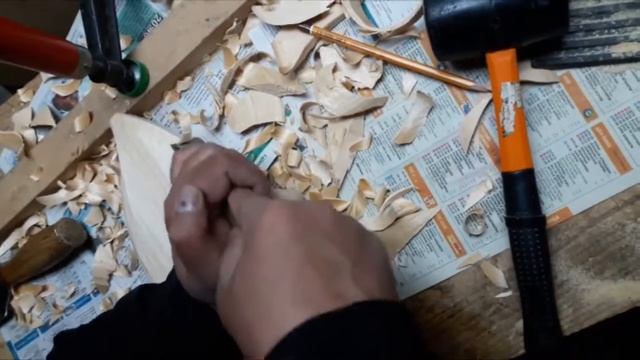 Как вырезать леща из дерева #1 смотреть онлайн