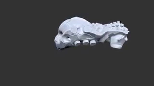 HSS Sketch spasecraft in zbrush. смотреть онлайн