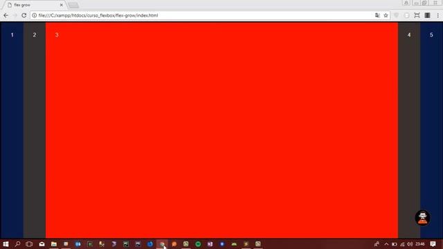 Curso de CSS - Flexbox -flex-grow смотреть онлайн