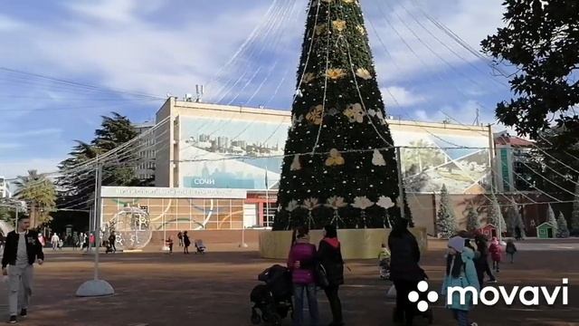 Прогулки по Сочи / Рождественские дни 2021г/погода шепчет смотреть онлайн