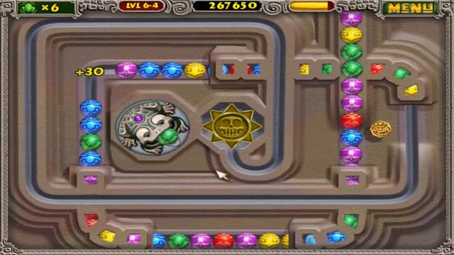 Zuma Deluxe Walkthrough [HD] - Stage 6 смотреть онлайн