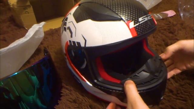 Как сменить визор в шлеме ls 2 ff353. Новый Визор! смотреть онлайн