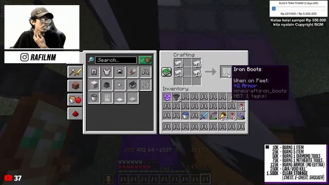 DAY 7207 - Project ARMY OF DIVINE, membuat 960 Armor Set dari semua material... смотреть онлайн