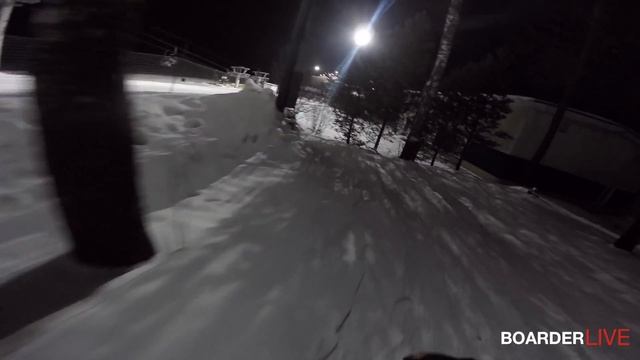 Boarderlive #3 - Сорочаны. Внетрассовое катание. Почти фрирайд на сноуборде. =)