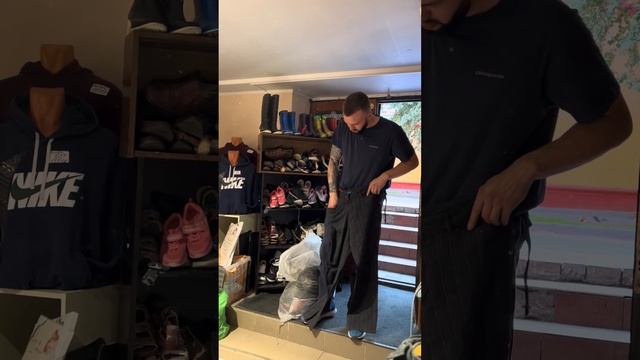 Открываем мешок секонд хенда! Целый мешок Бренда Dockers смотреть онлайн